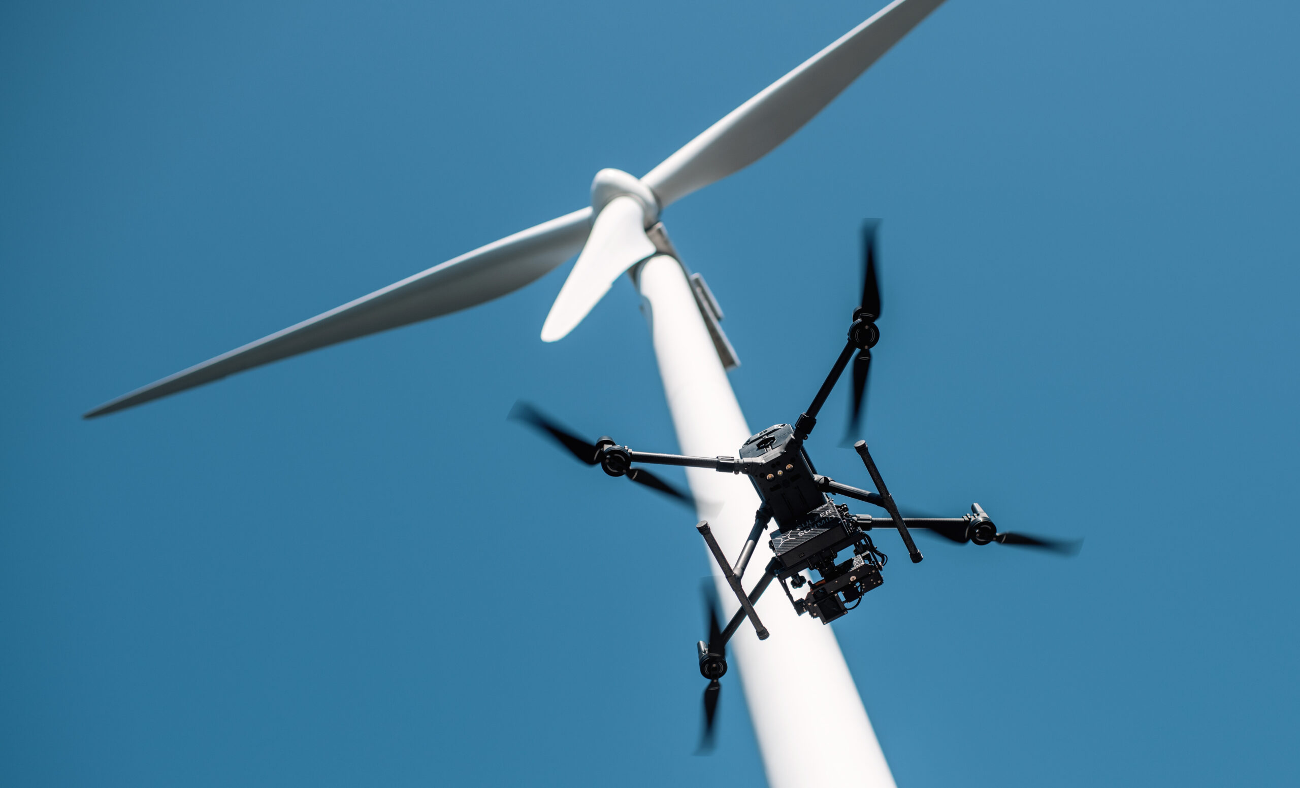 Drone based wind turbine inspection platform